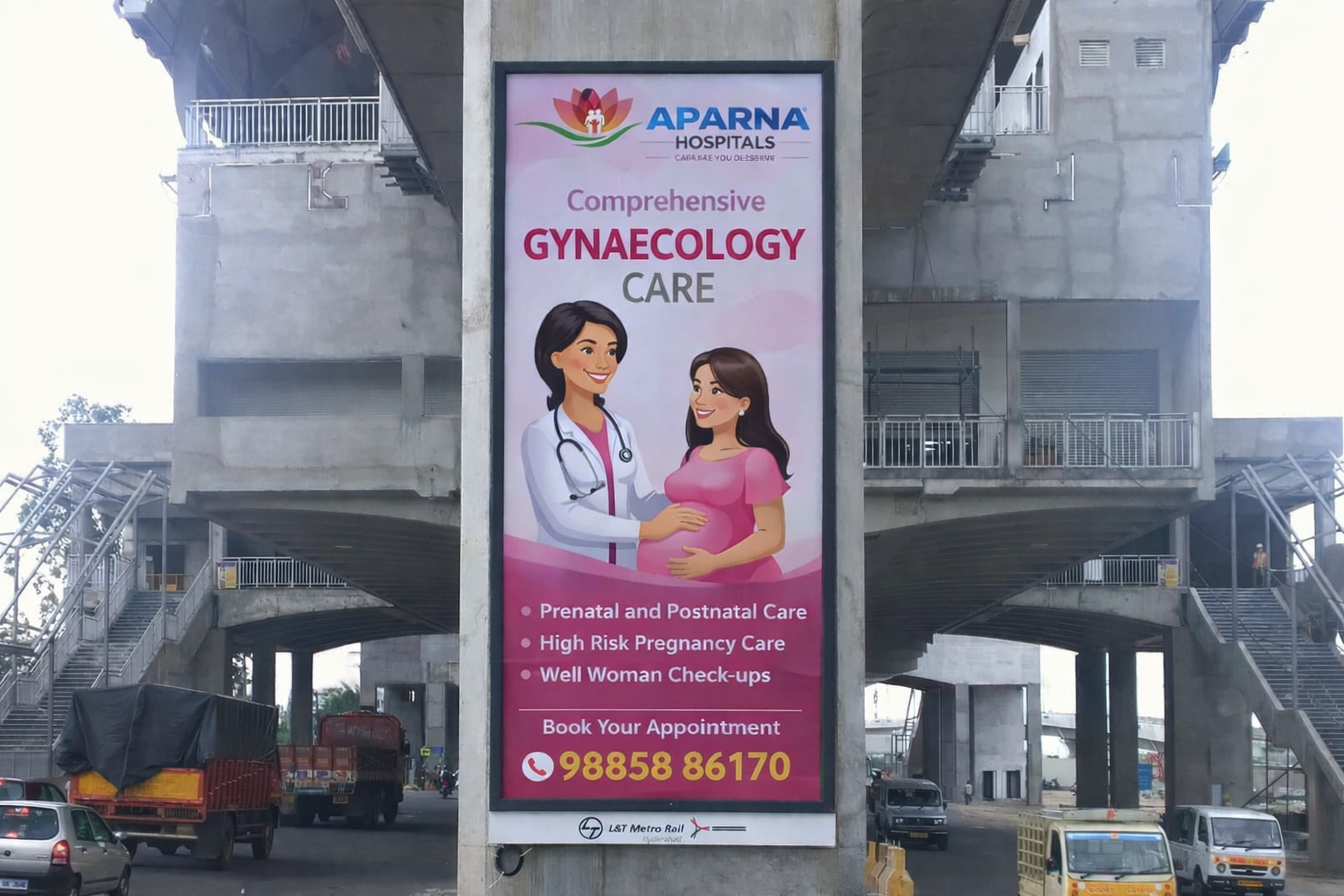 Aparna Hospitals Metro Ad